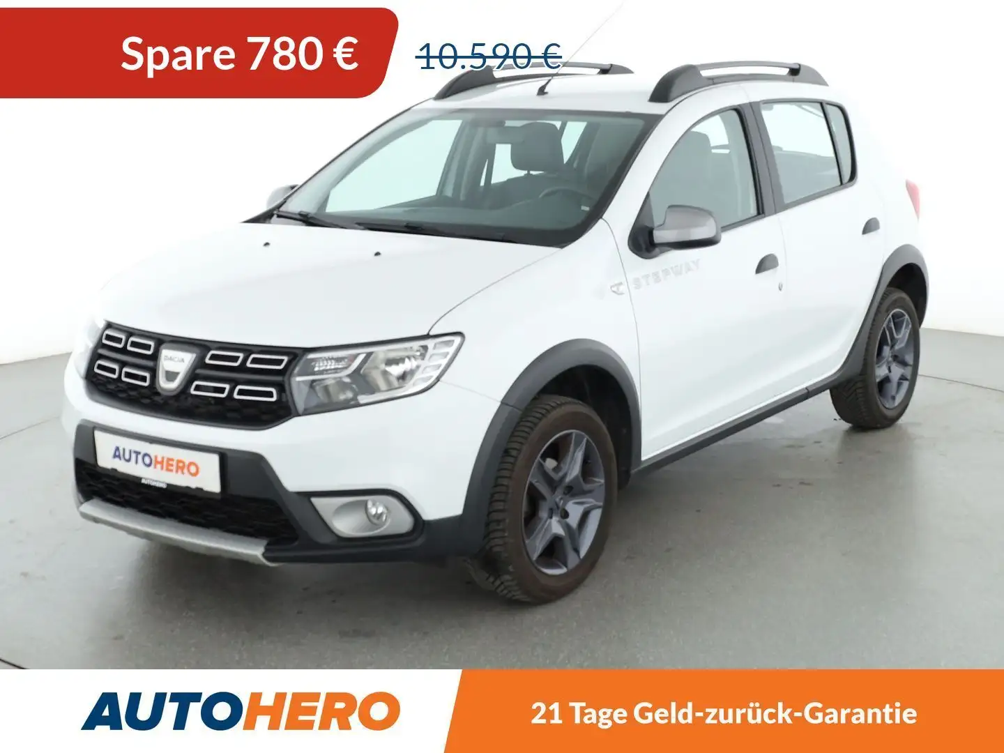 Dacia Sandero 0.9 TCe Stepway Celebration*NAVI*CAM*PDC*TEMPO* Weiß - 1