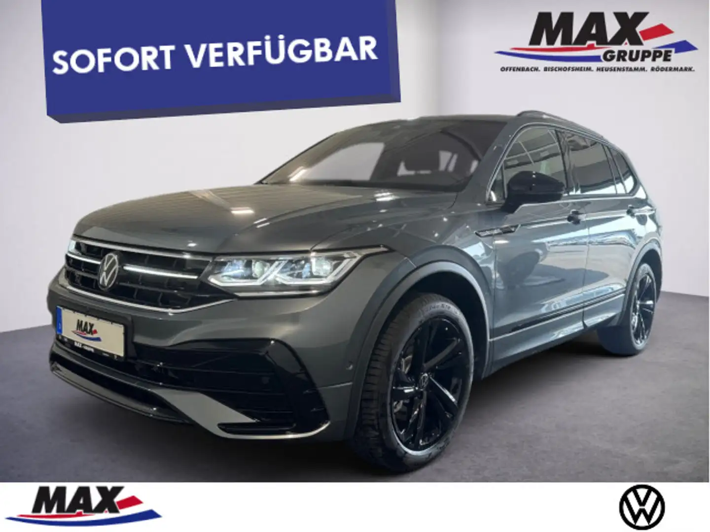 Volkswagen Tiguan Allspace R-Line 2,0 l TSI OPF 4MOTION 140 Grau - 1