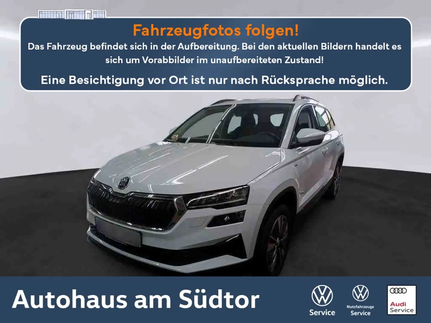 Skoda Karoq Ambition 1.0 TSI | LED RFK GRA Navi Weiß - 1