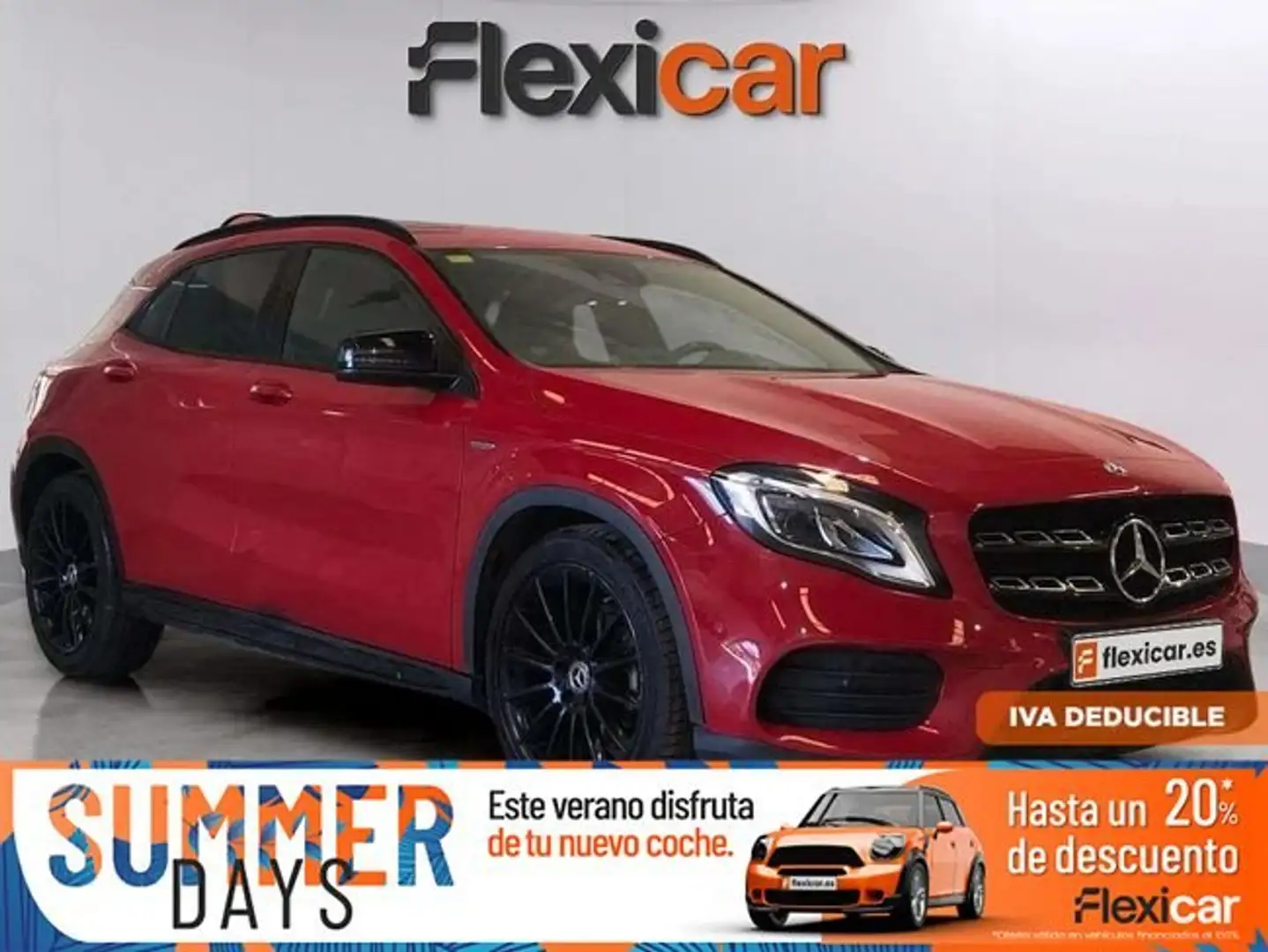 Mercedes-Benz GLA 180 +180 Rojo - 1