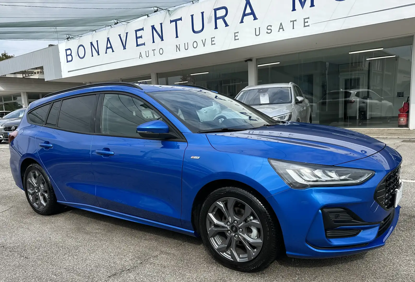 Ford Focus SW 1.0t ecoboost h ST-Line X 125cv “PREZZO REALE Blau - 1