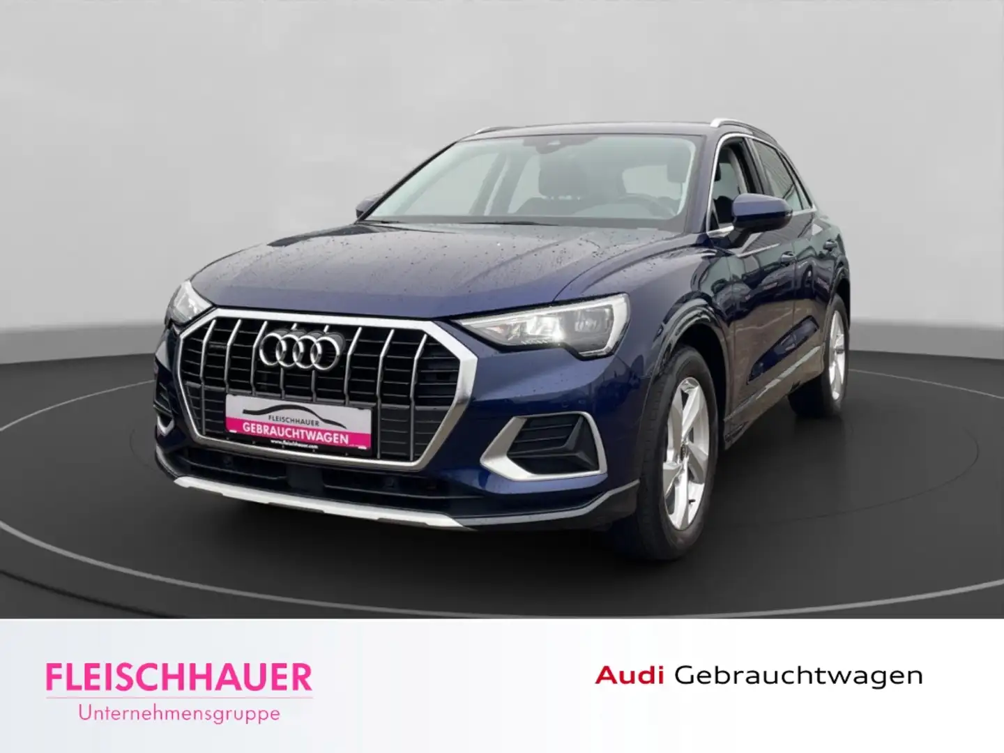 Audi Q3 40 TFSI quattro advanced RFK Navi Sportsitze el. L Blau - 1