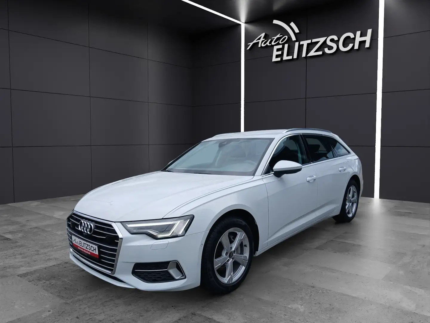 Audi A6 Avant TDI sport Matrix Navi ACC Sound Weiß - 2