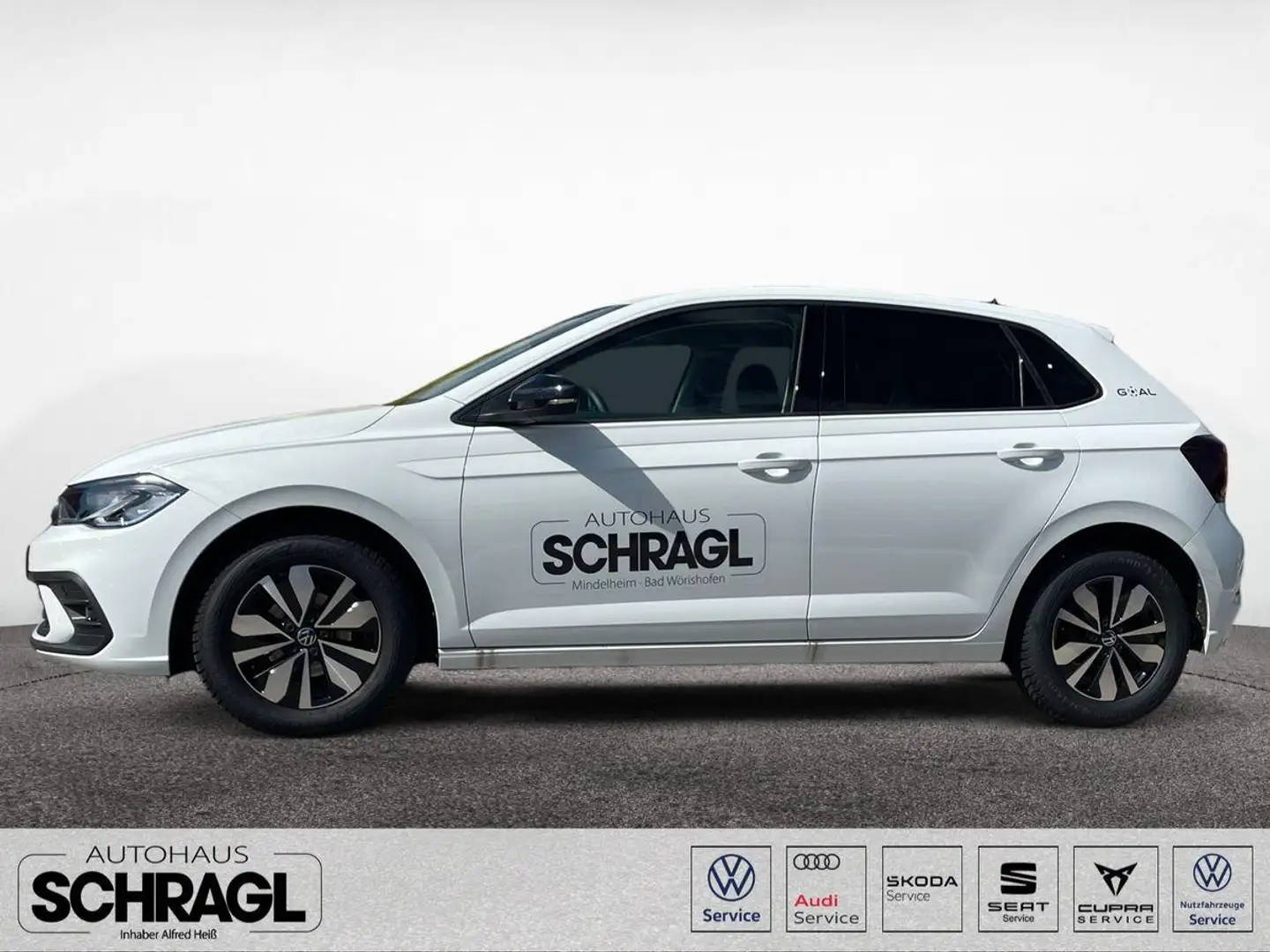 Volkswagen Polo 1.0 TSI GOAL+ACC+KAMERA+LED+APP+LED+SITZHZG Weiß - 2