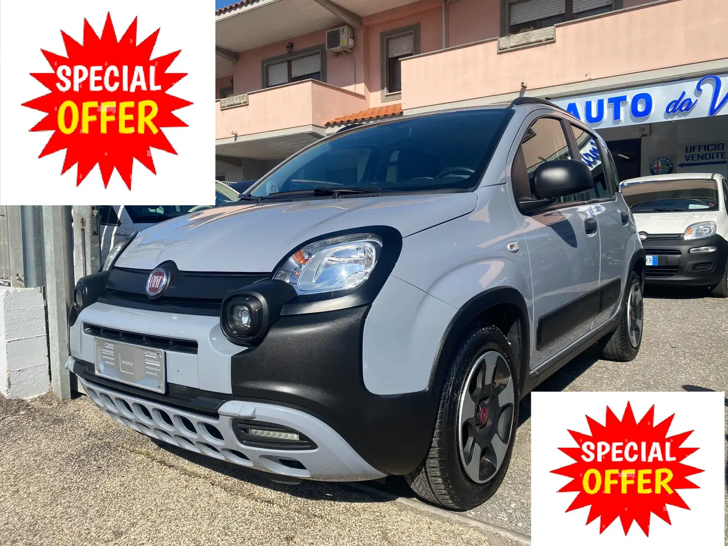 Fiat Panda 1.0 Hybrid CROSS Radio APPCarPlay-*PROMOZIONE*- Szürke - 1