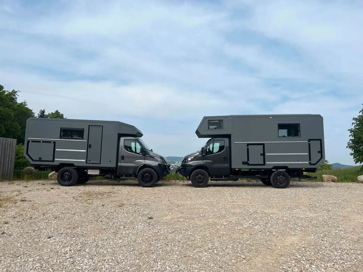 Iveco Daily 4x4 mit Exped.43.X Leerkabine Gris - 1