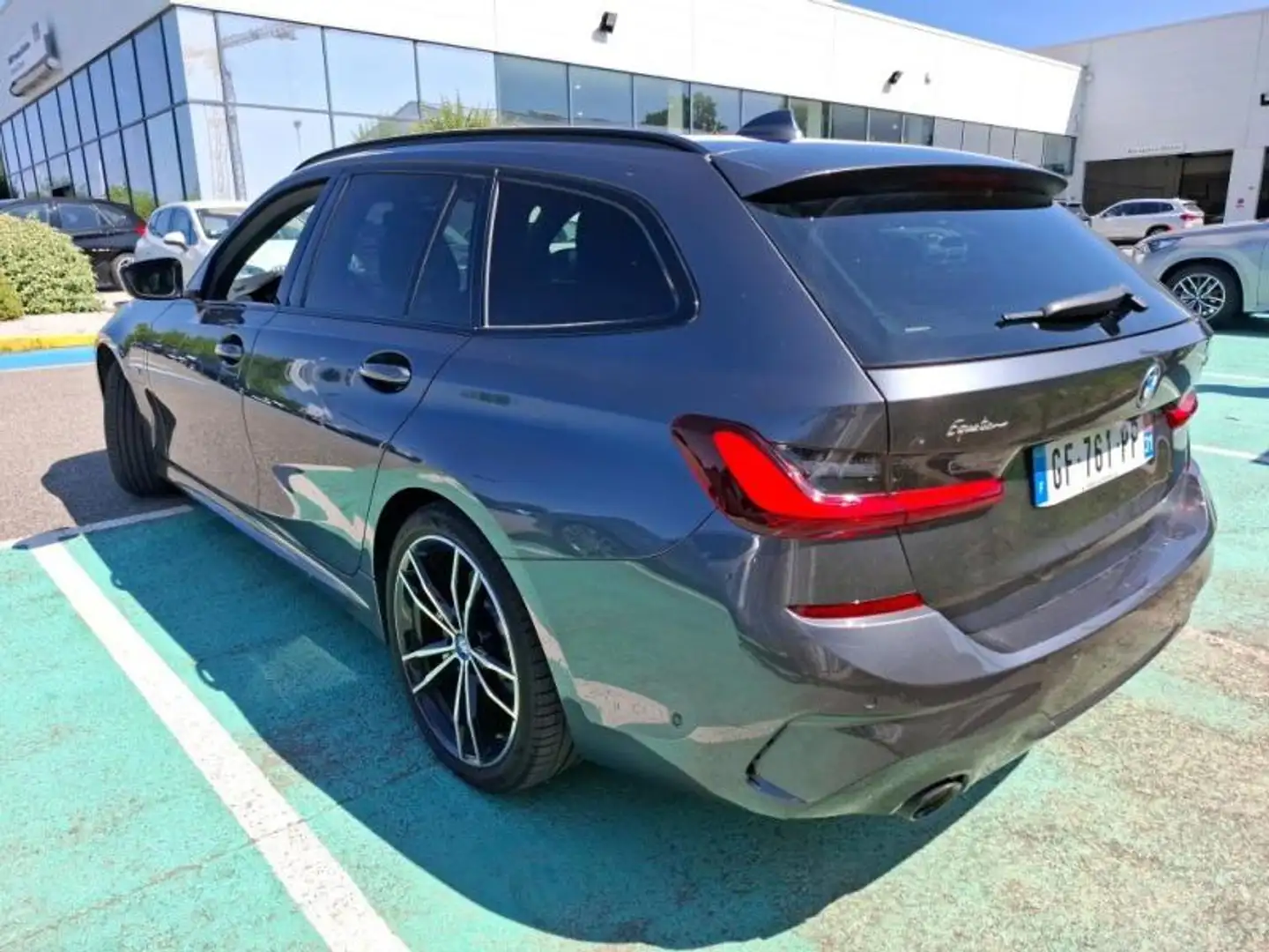 BMW 330 330eA 292ch M Sport Gris - 2