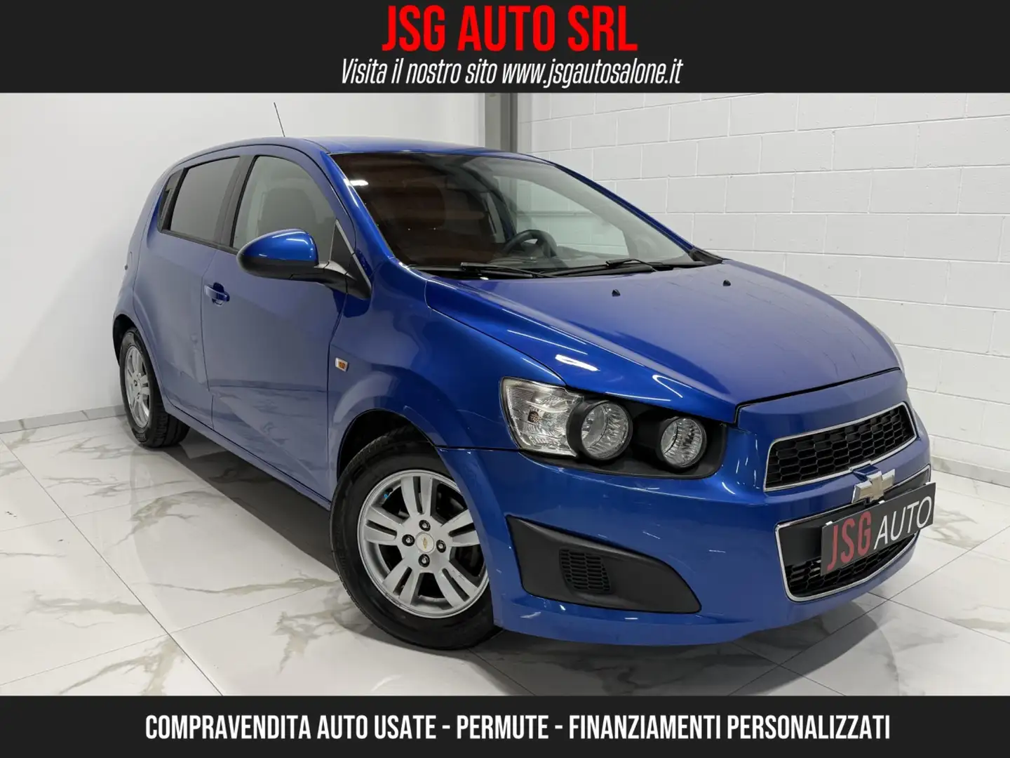 Chevrolet Aveo 1.2 86CV 5 porte LTZ Bleu - 1