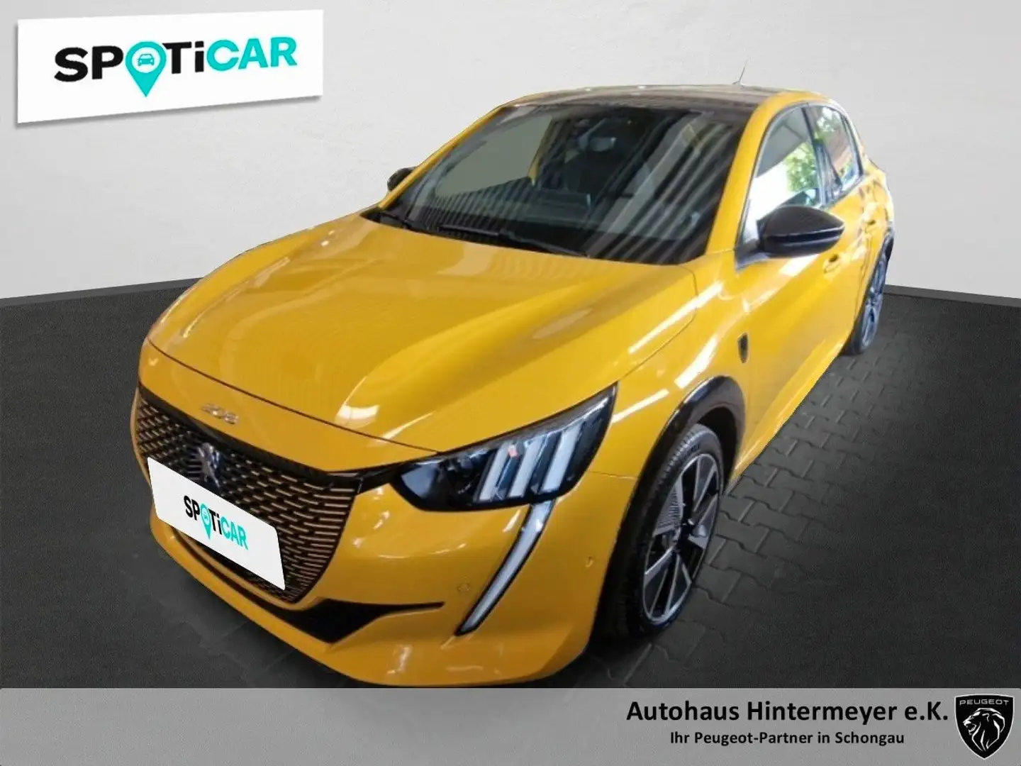 Peugeot 208 E- GT Pack Geel - 1
