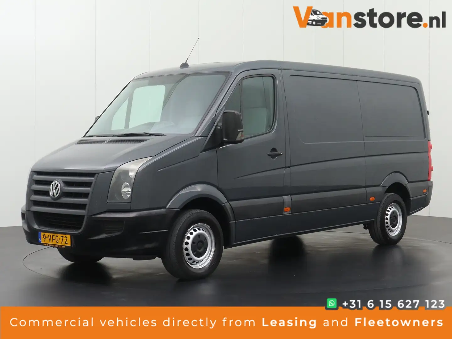 Volkswagen Crafter 2.5TDI L2H1 | Navigatie | Airco | Cruise | Trekhaa Grijs - 1