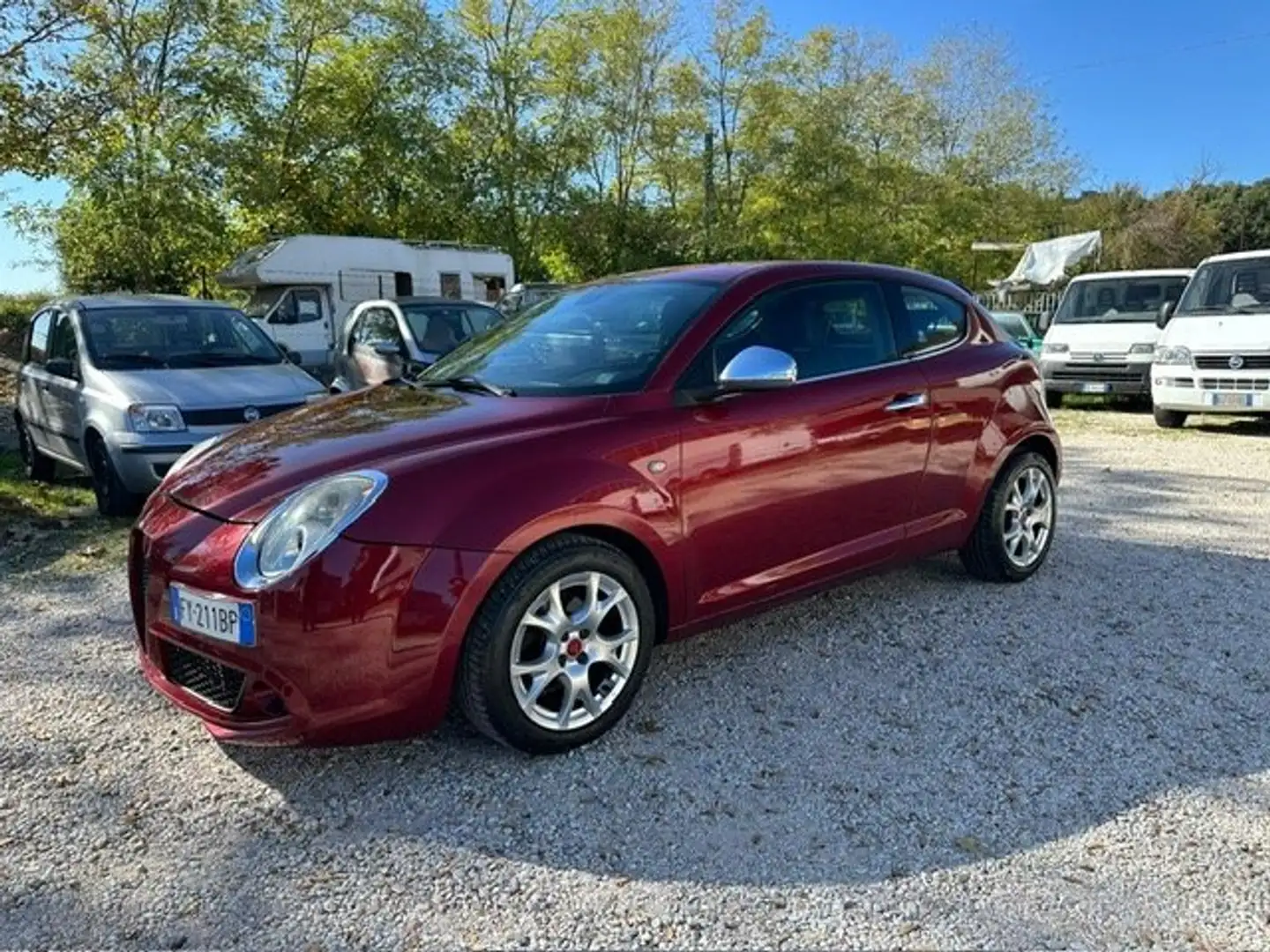 Alfa Romeo MiTo MiTo 1.3 jtdm-2 Distinctive sport pack s Rosso - 1