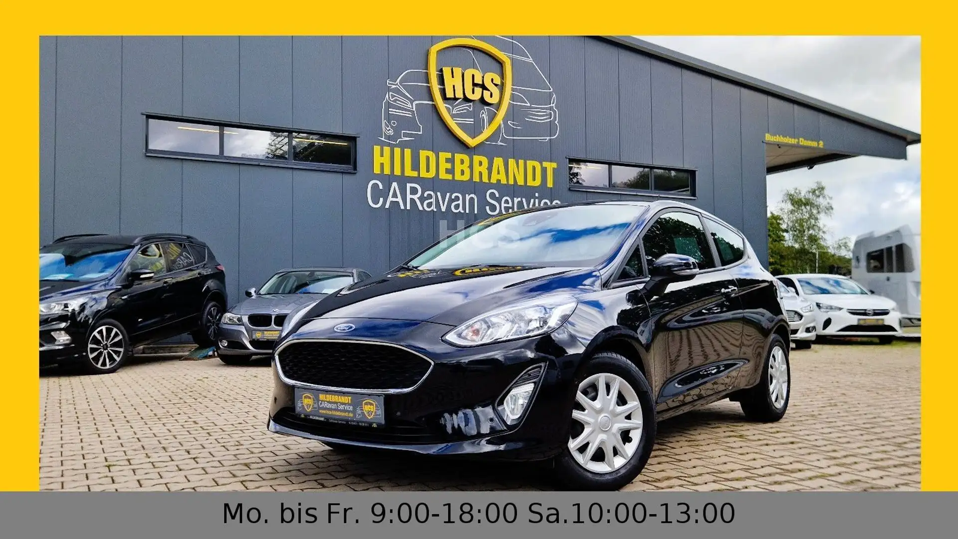 Ford Fiesta Cool & Connect Sitzh. Spurh. Einparkh. Noir - 1