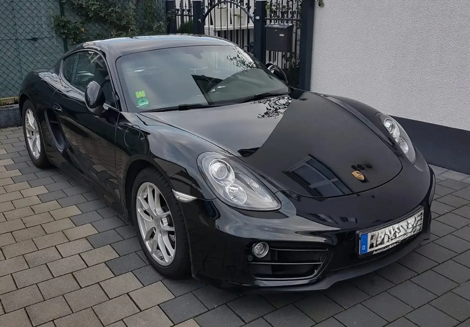 Porsche Cayman ,Carport-Auto,mit WR,Sport Chrono Paket,Unfallfrei Чорний - 1
