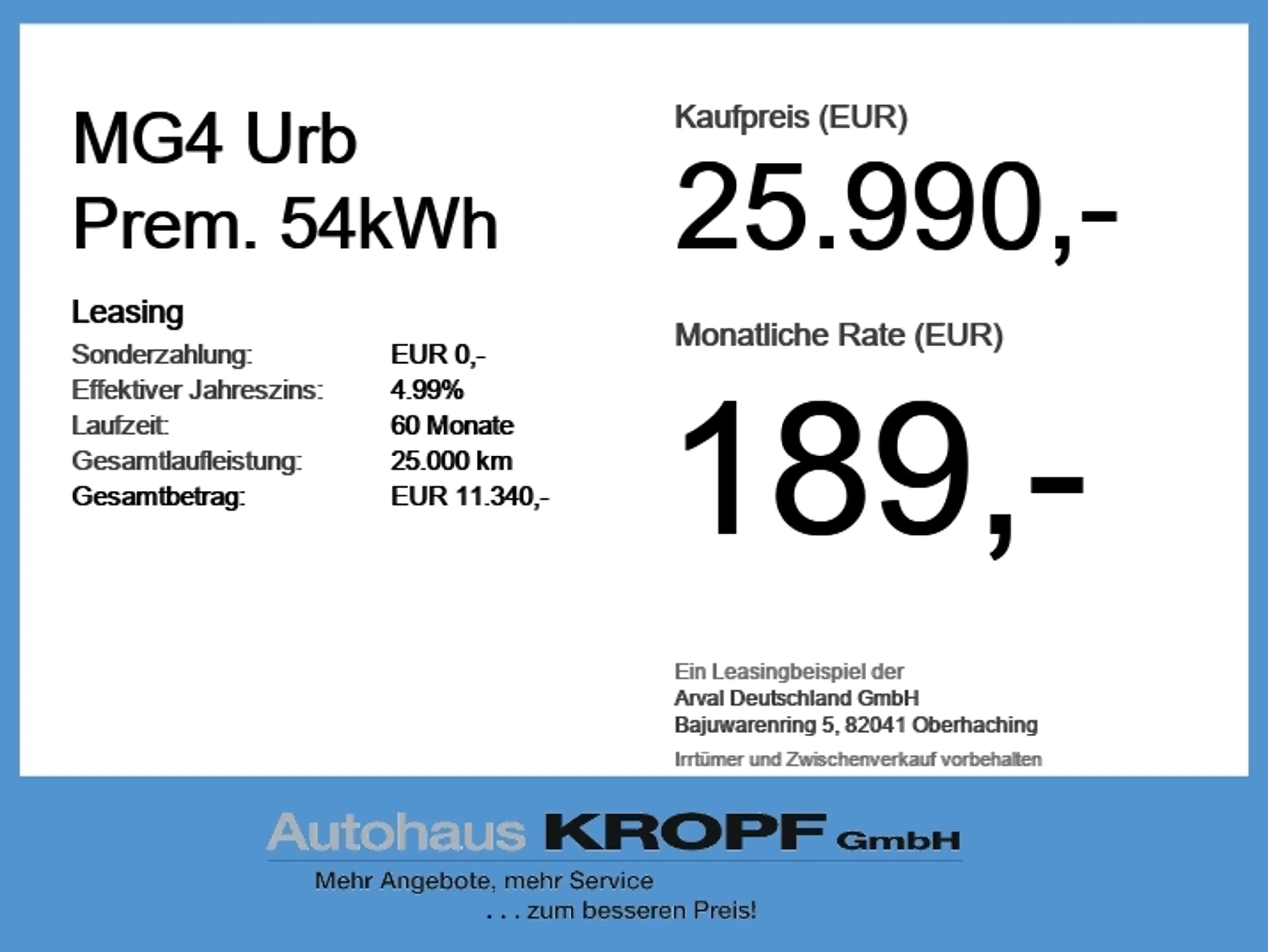 MG MG4 Urb Prem. 54kWh Premium 360° Kamer SHZ Navi — photo 6