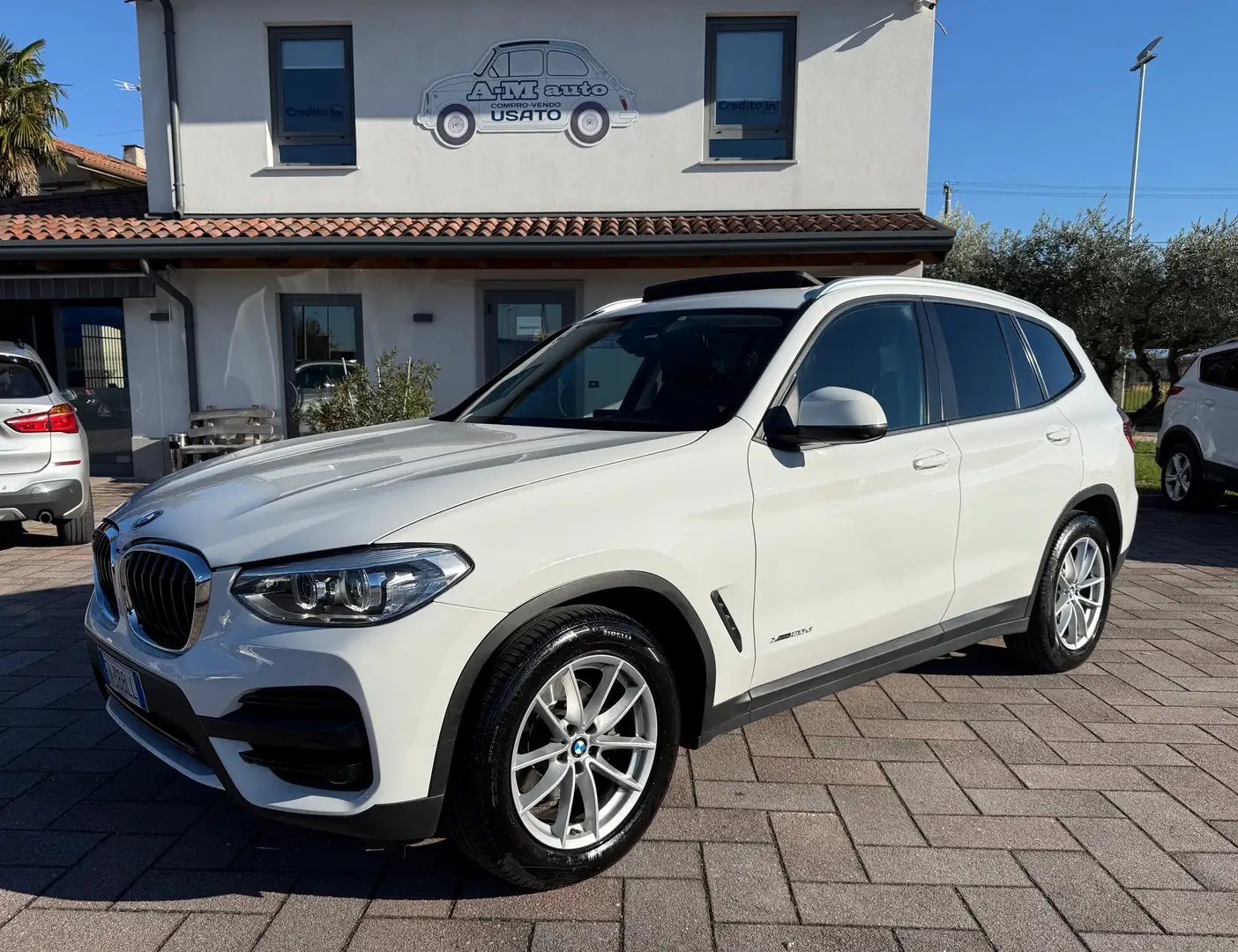BMW X3 X3 G01 xdrive20d Business Advantage 190cv auto Bianco - 2