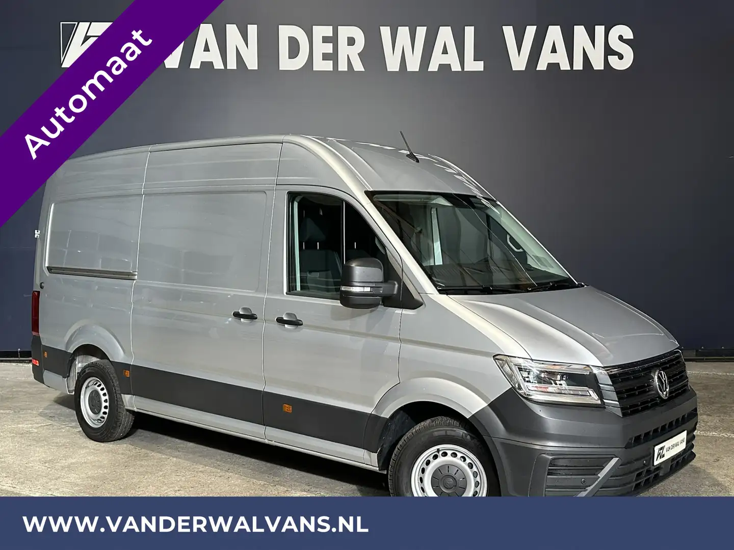 Volkswagen Crafter 2.0 TDI 177pk Automaat L3H3 L2H2 Euro6 Airco | Cam Zilver - 1