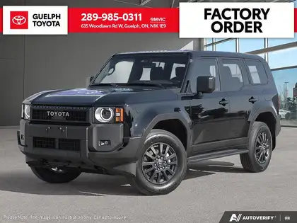 Black 2026 Toyota Land Cruiser SUV / Crossover Four-Wheel Drive 8-Speed Automatic