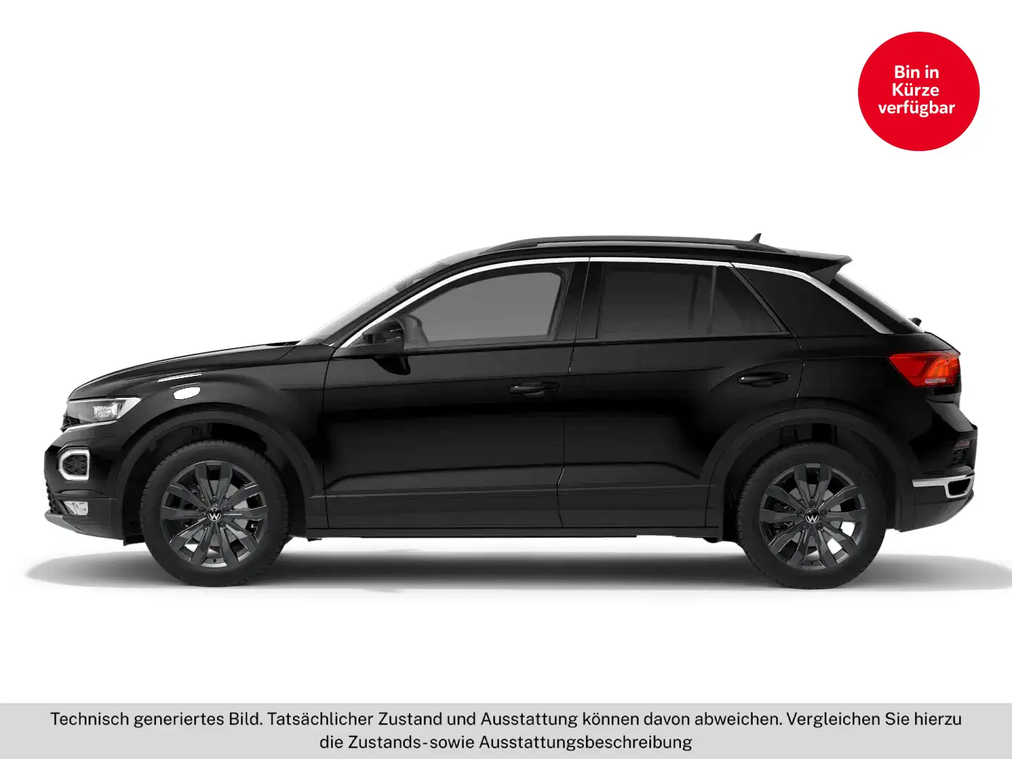 Volkswagen T-Roc Design TSI Schwarz - 2