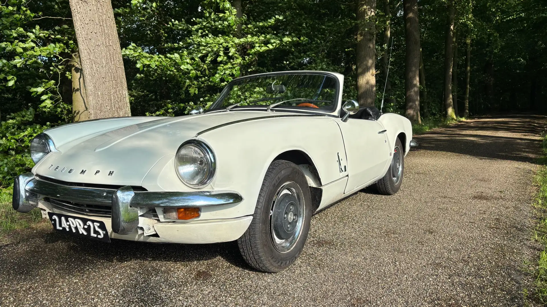 Triumph Spitfire mk3 mkIII bijela - 1