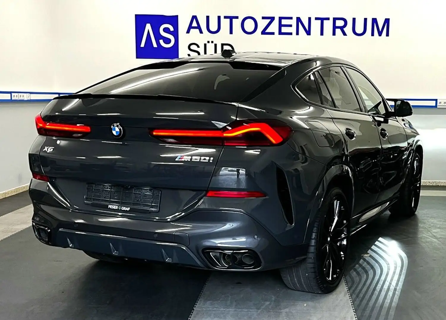 BMW X6 M60 i xDrive Laser PANO HUD Grigio - 2