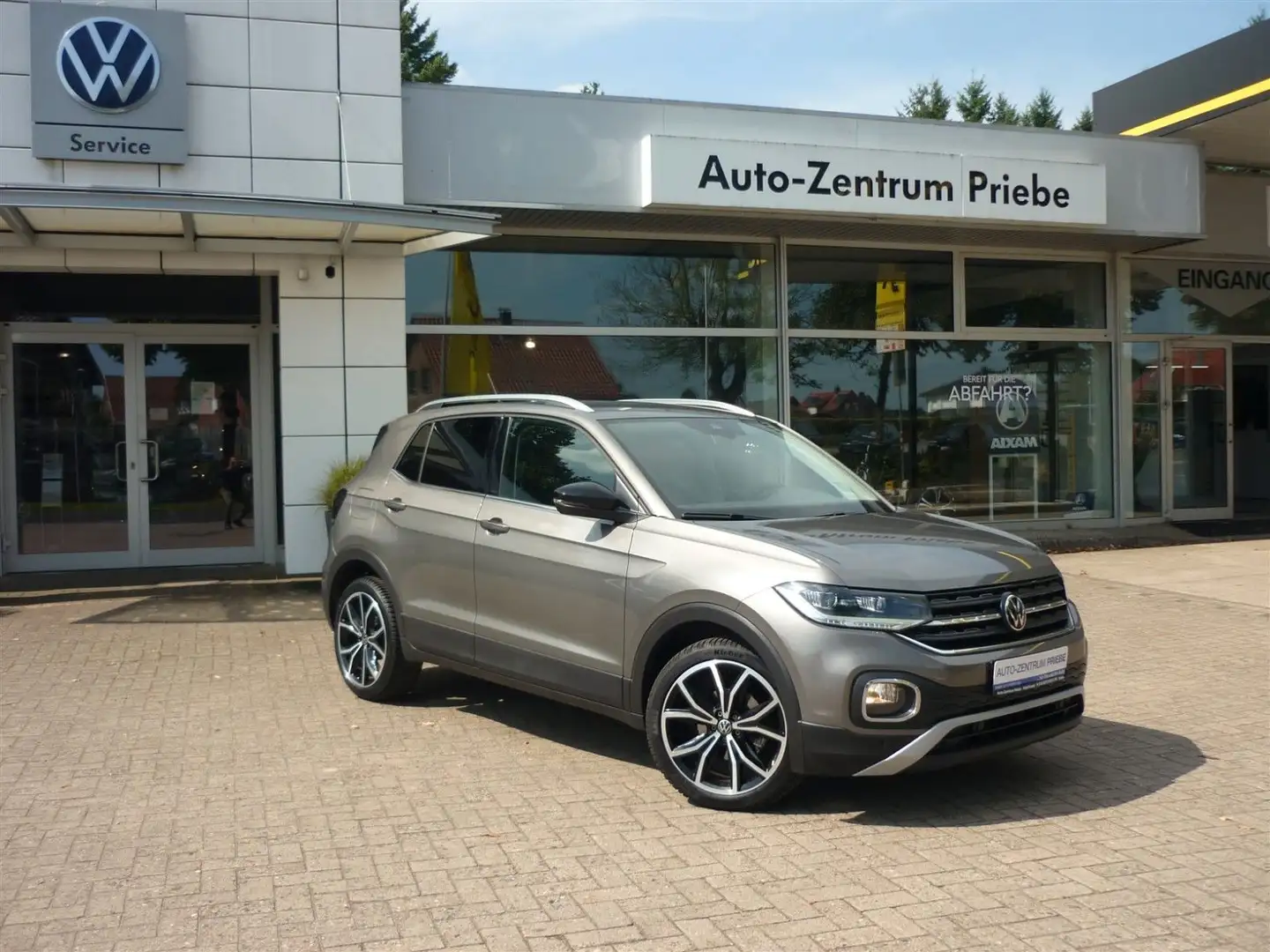 Volkswagen T-Cross Style 1,0 TSI DSG+AHK+Navi+Cam+ACC+Sitzh Gris - 1