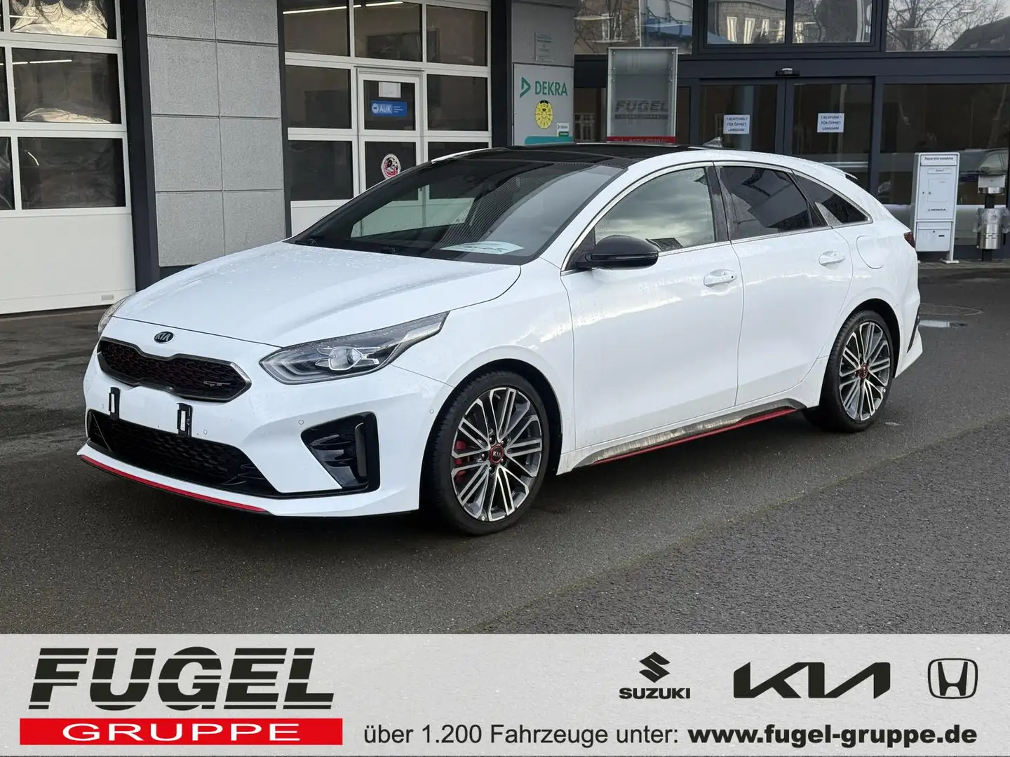 Kia ProCeed / pro_cee'd 1.6 T-GDI DCT GT Pano|ACC|SHZ|Navi|JBL Weiß - 1