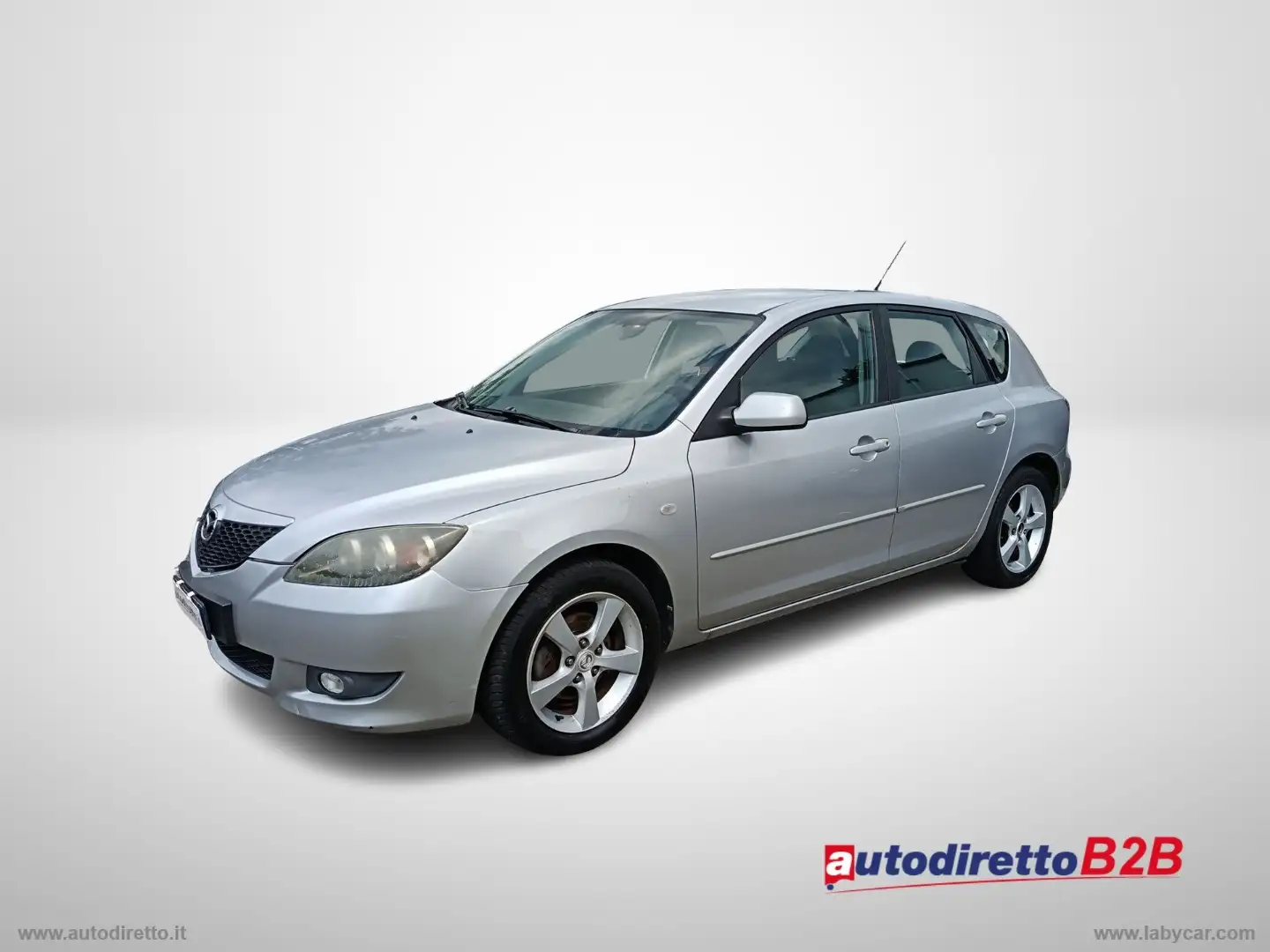 Mazda 3 1.6 TD 16V 109CV Argent - 1