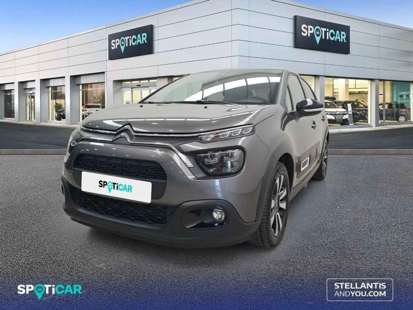 Citroen C3 PureTech 81KW (110CV) EAT6 Max Grijs - 1