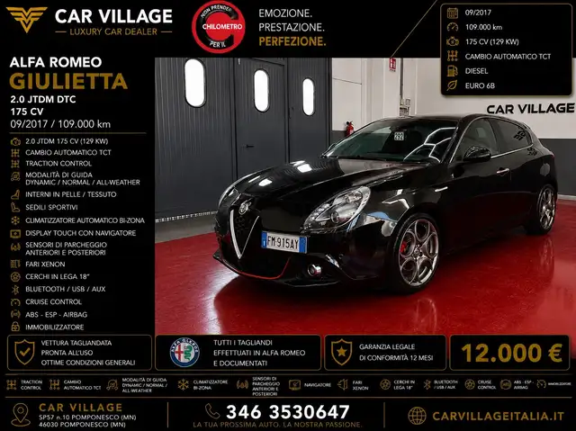 Alfa Romeo Giulietta Giulietta 2.0 JTDm 175 CV TCT Super