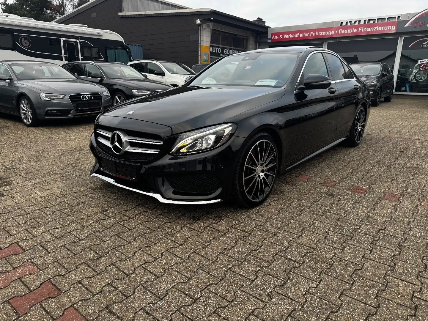 Mercedes-Benz C 250 7-G Limo AMG PANO LED KAMERA LEDER Noir - 1
