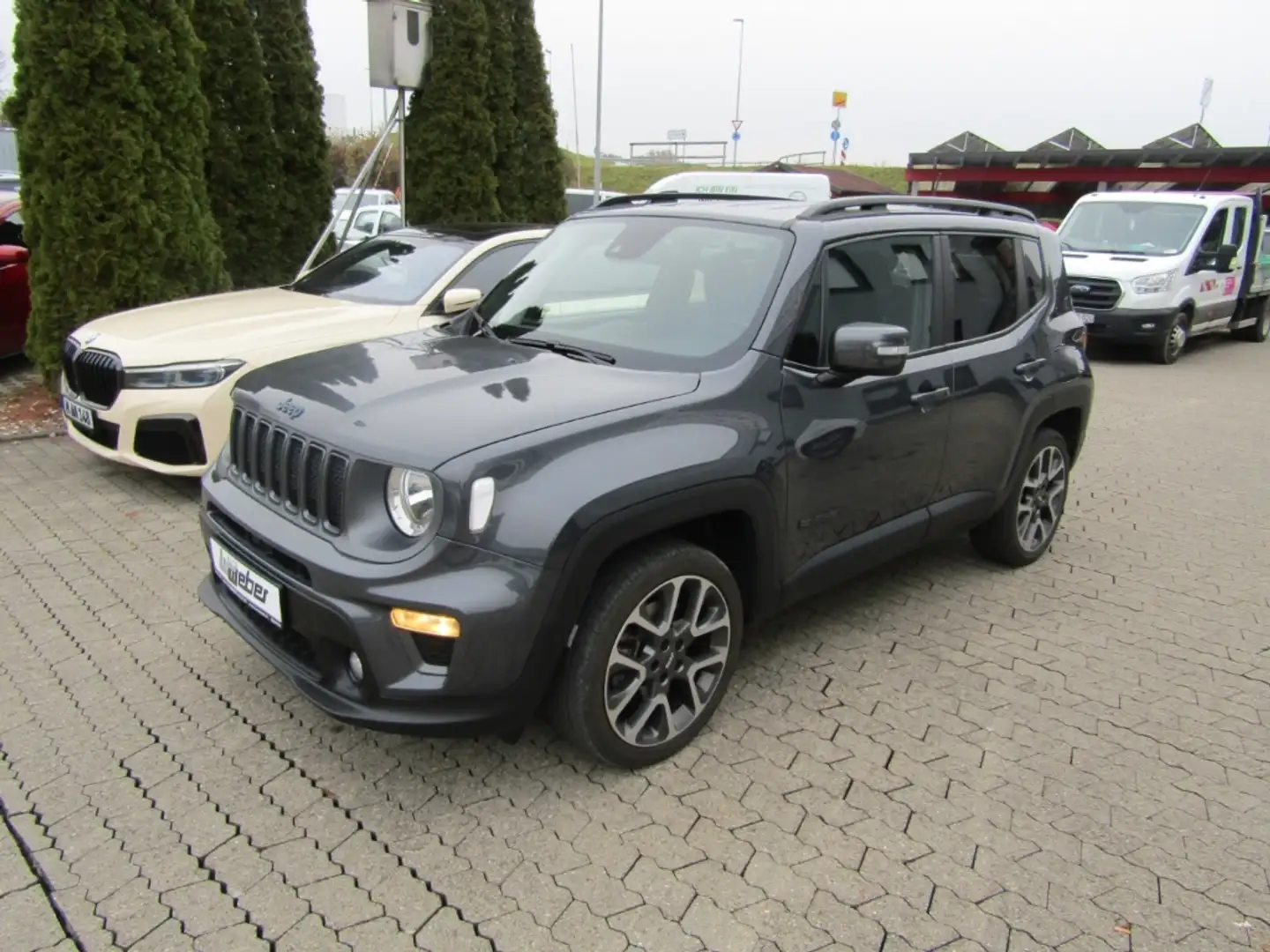 Jeep Renegade 1.3 PHEV 4Xe S LEDER NAVI LED RFK PDC ACC SHZ Grau - 2