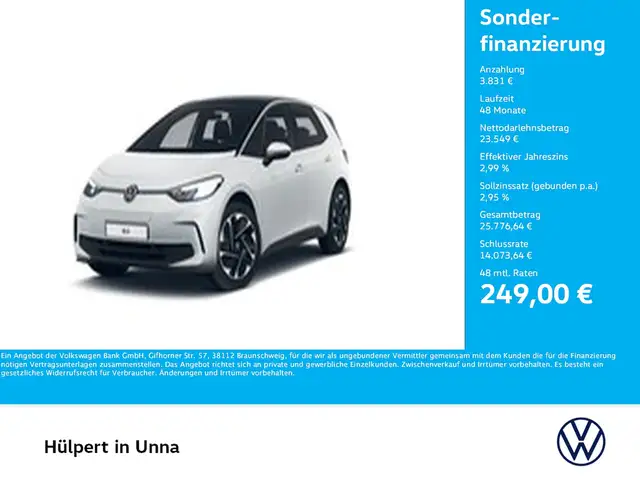 Volkswagen ID.3 Pro CAM ACC NAVI CARPLAY SITZHEIZ PANO