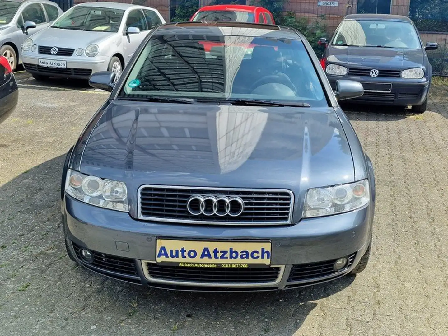Audi A4 2.0i.Limo.131PS.Klima. EGSD. Alu 17.TÜV.1 Jahre Grau - 1