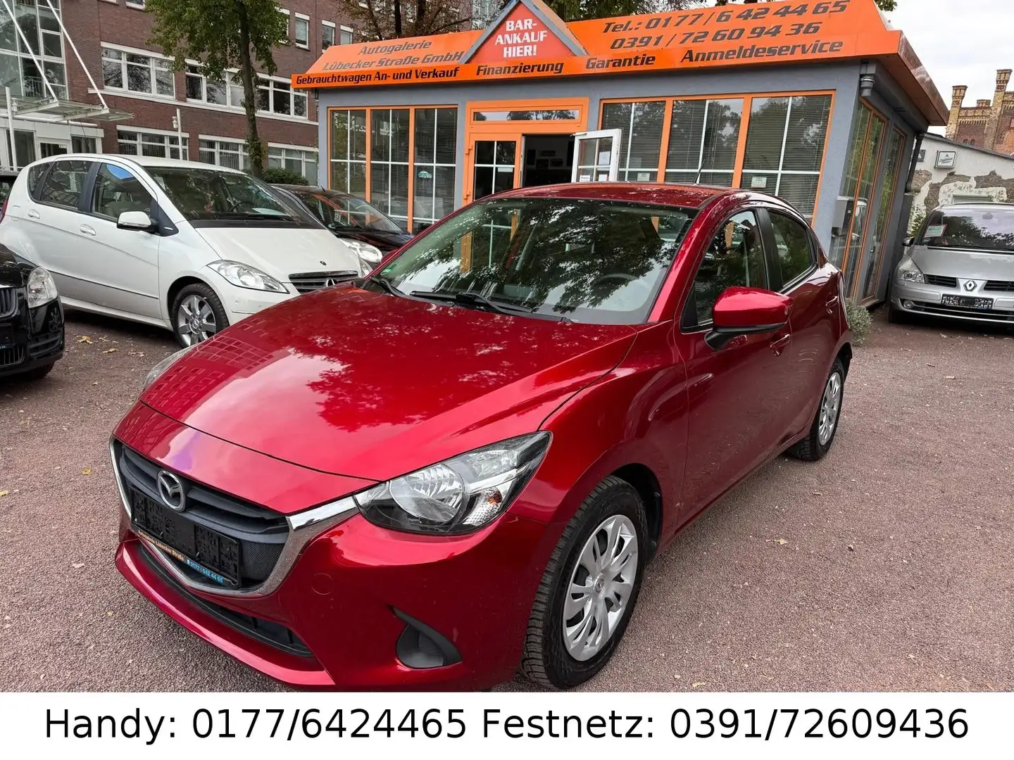 Mazda 2 SKYACTIV-G KLIMAAUTOMATIK/SHZ/PDC/ALU Rot - 1
