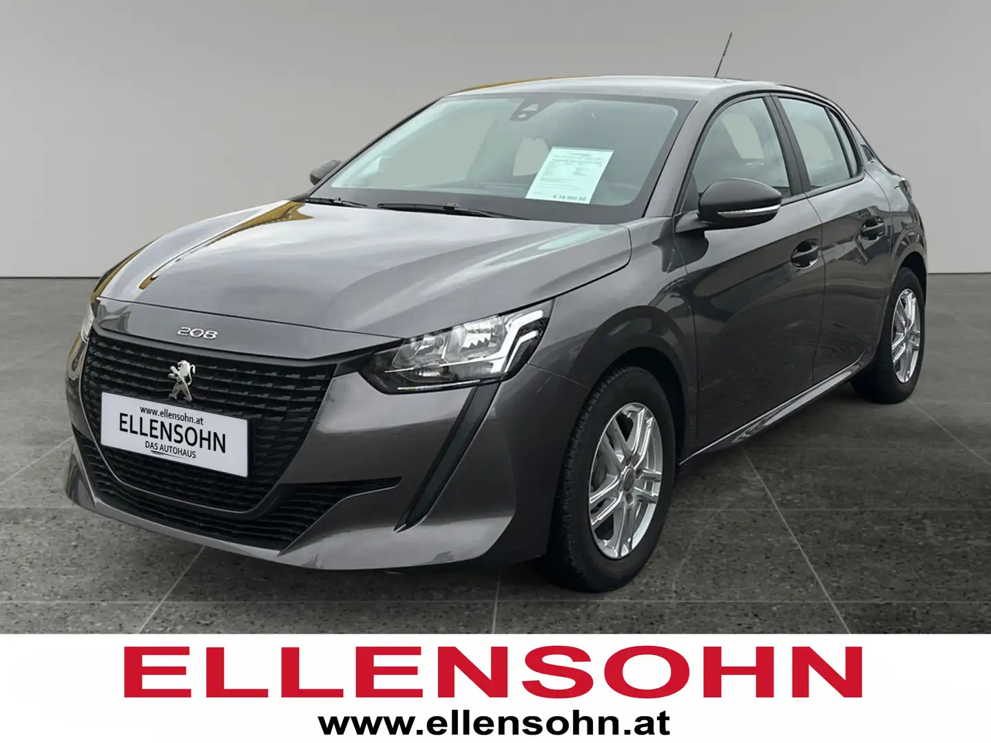 Peugeot 208 Active PureTech 75 S&S    8-fach bereift! Noir - 1