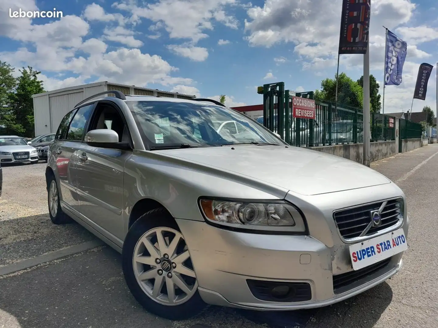Volvo V50 break 2.0d Bvm6 136ch Gris - 1