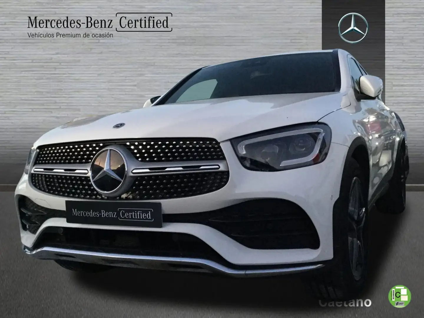 Mercedes-Benz GLC 220 Coupé d 4MATIC Blanco - 1