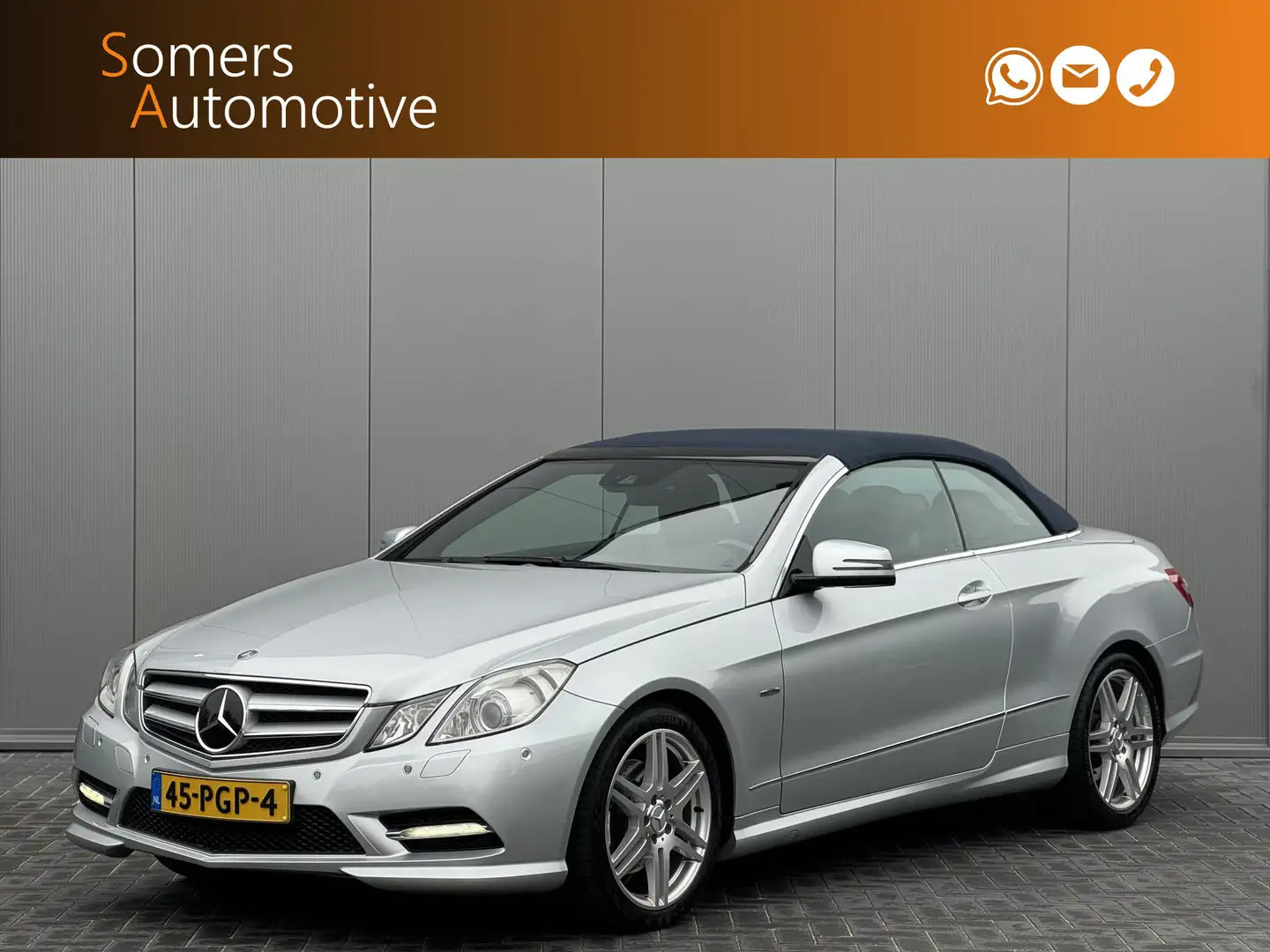 Mercedes-Benz E 350 Cabrio CGI AMG | Stoelventilatie | AirScarf | Harm Grijs - 1