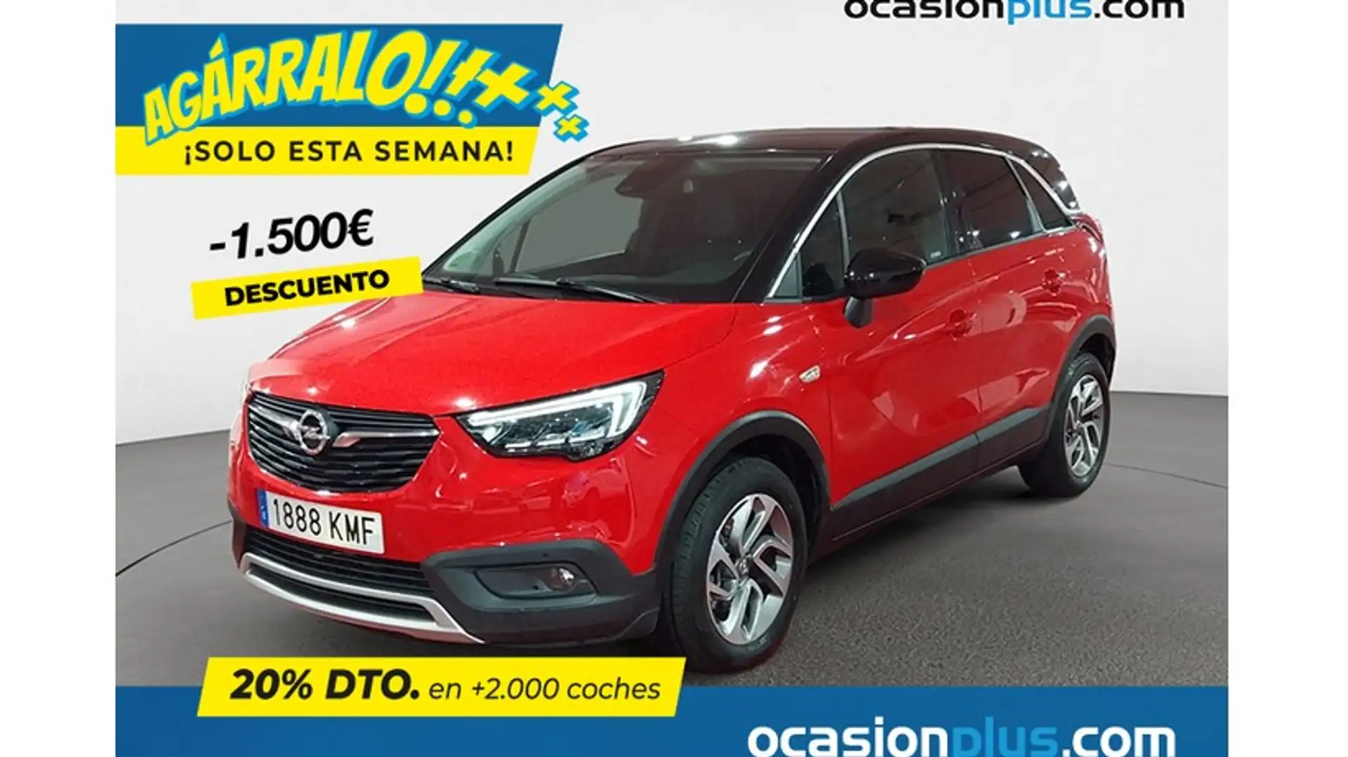 Opel Crossland X 1.2T S&S Excellence 130 Rouge - 1