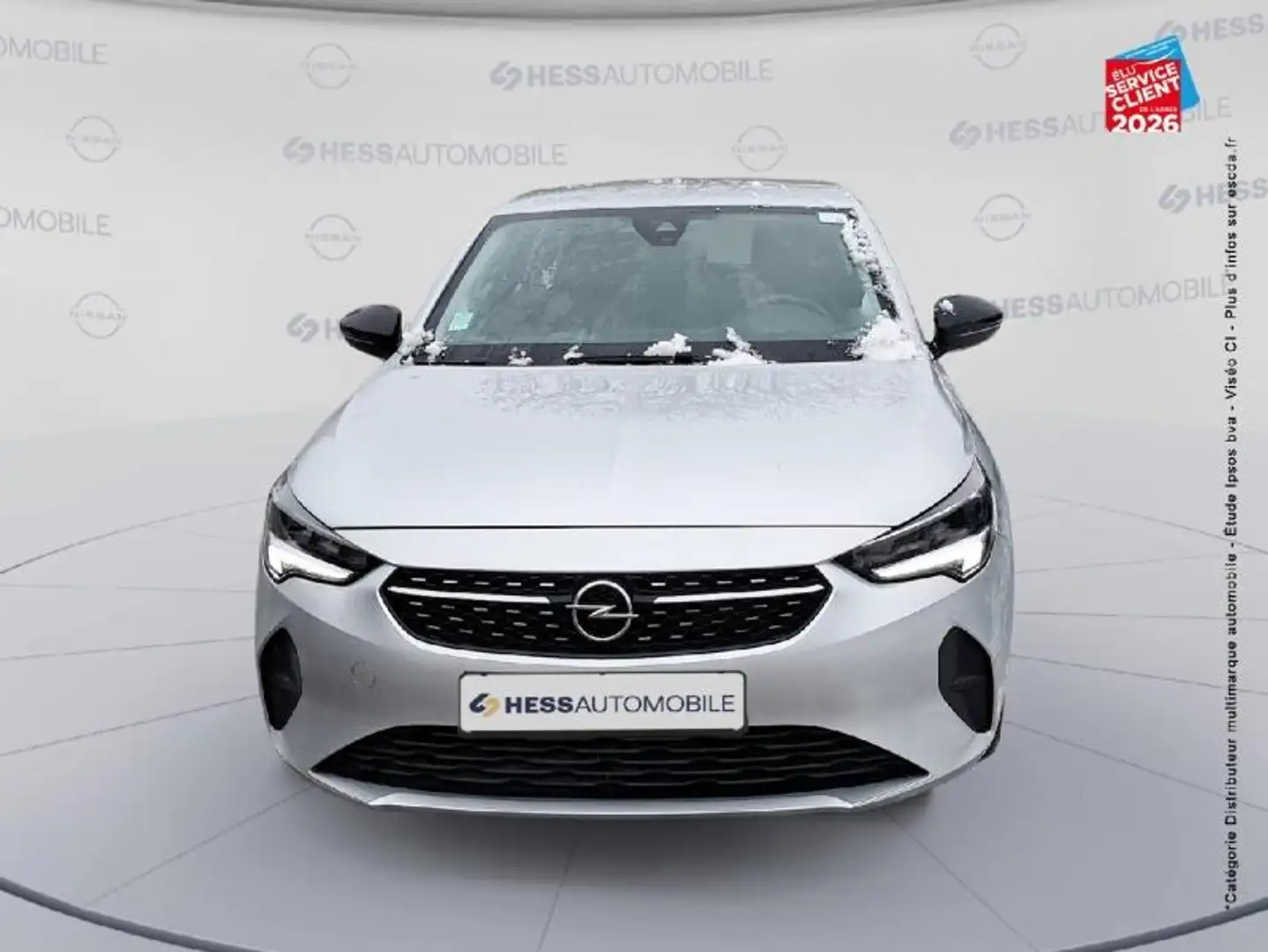 Opel Corsa-e 1.2 75ch Elegance Business GPS Gris - 2