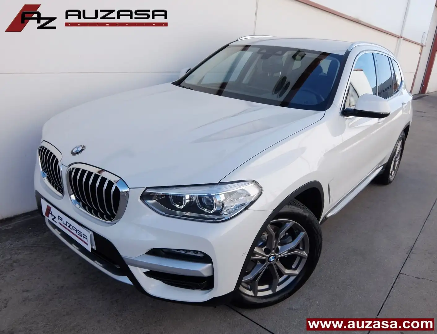 BMW X3 xDrive 20dA Blanc - 1