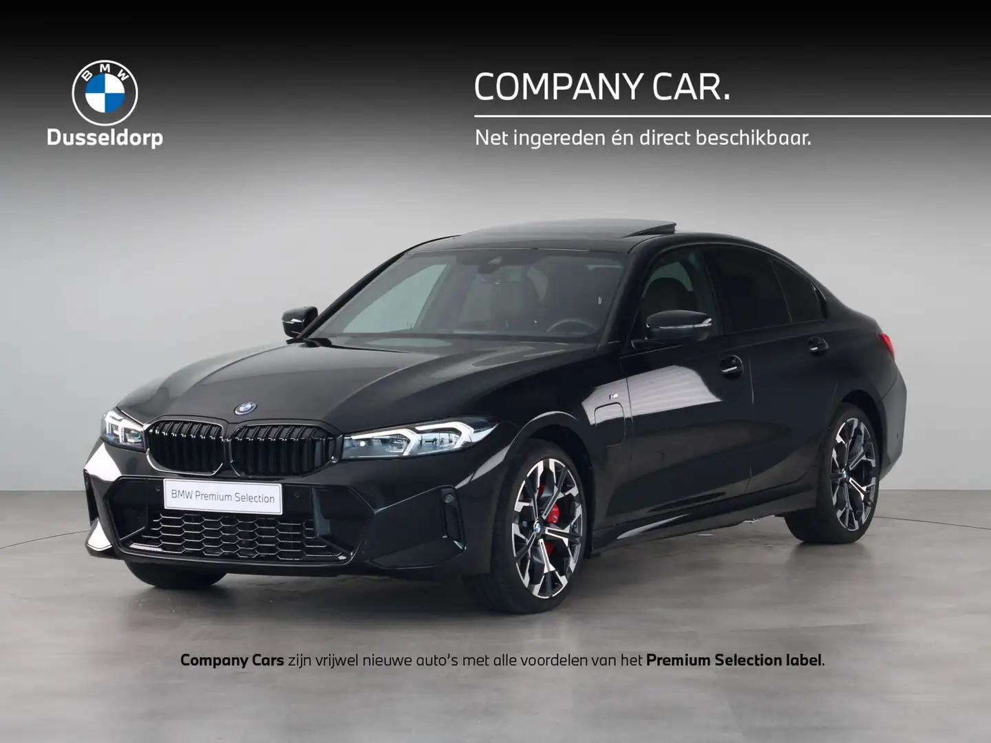 BMW 330 3 Serie 330e Noir - 1