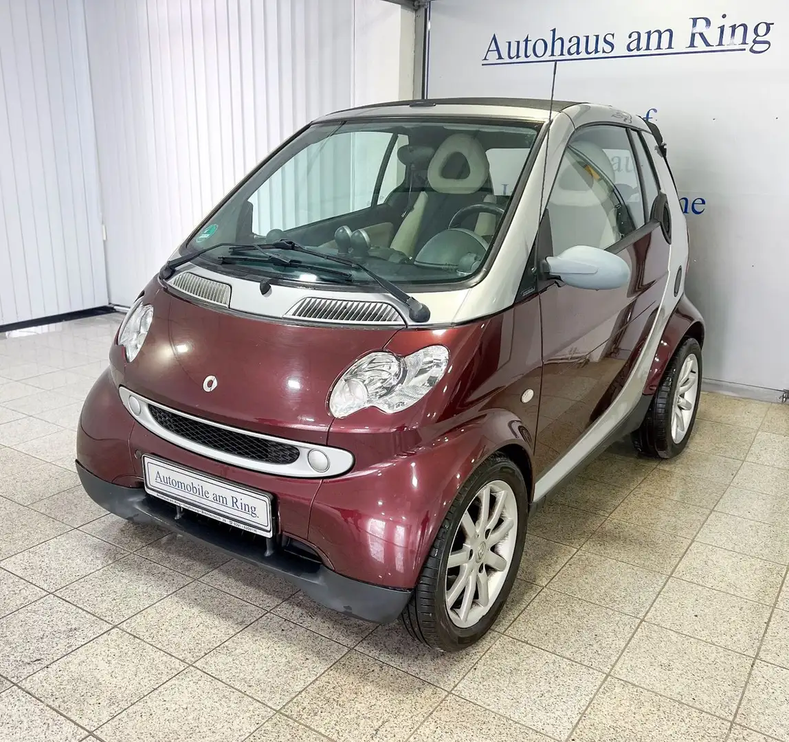 smart forTwo Cabrio Brabus Automatik Leder Standheiz.! Roşu - 2