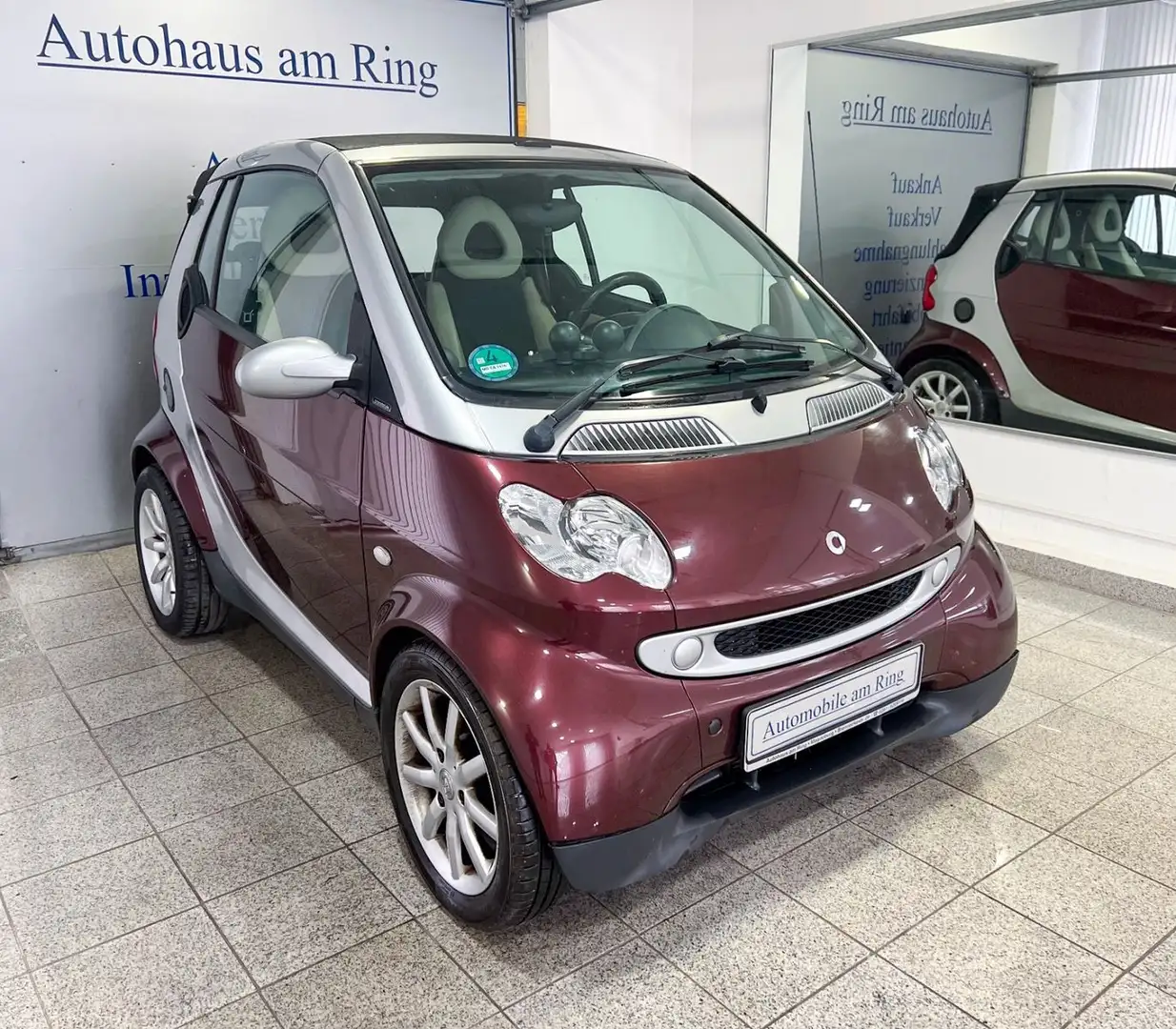 smart forTwo Cabrio Brabus Automatik Leder Standheiz.! Roşu - 1