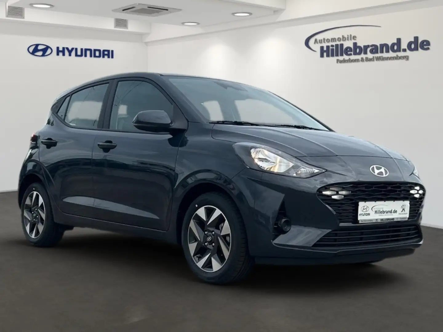 Hyundai i10 Trend 1.2 EU6e Navi Apple CarPlay Android Auto Mus Grau - 2