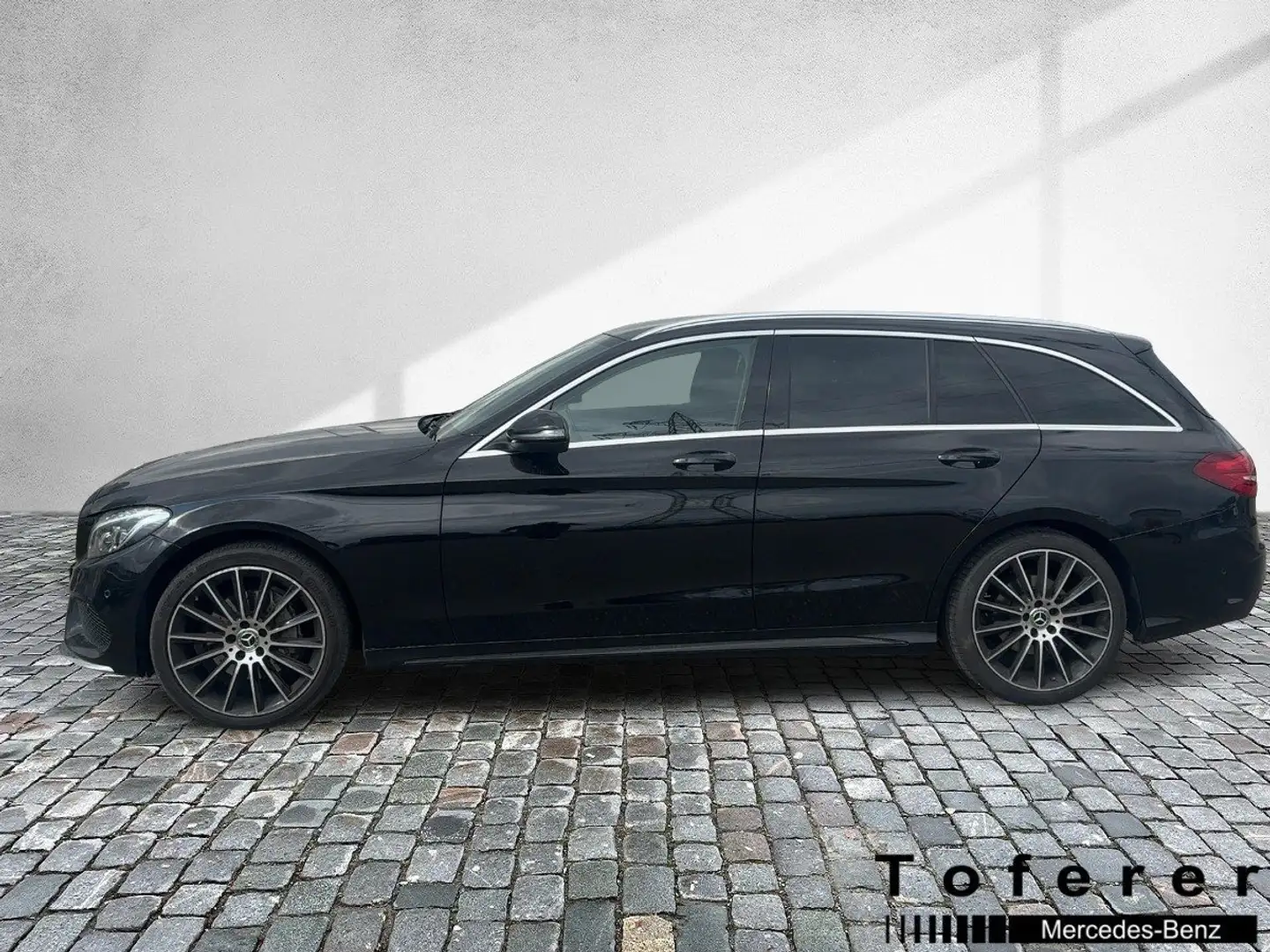 Mercedes-Benz C 220 d 4MATIC T-Modell PTS Shz Ambi AIR Mbeam Schwarz - 2