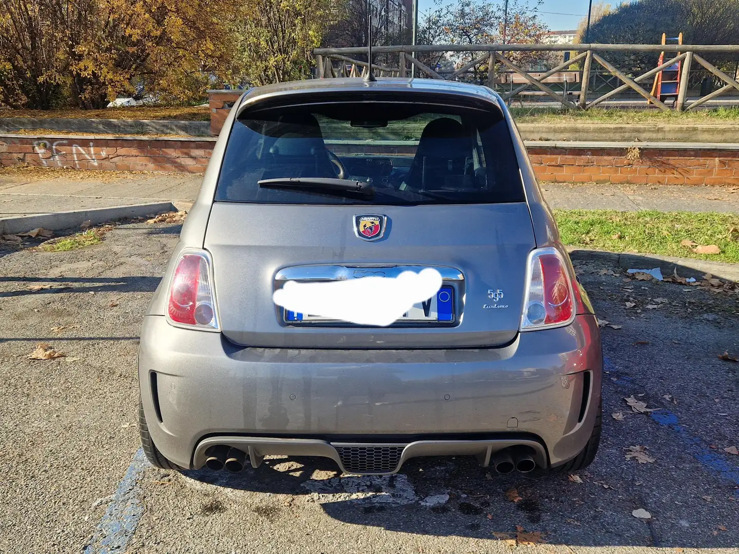 Abarth 595 500/595 1.4 16v t. t-jet turismo 160cv Gris - 2