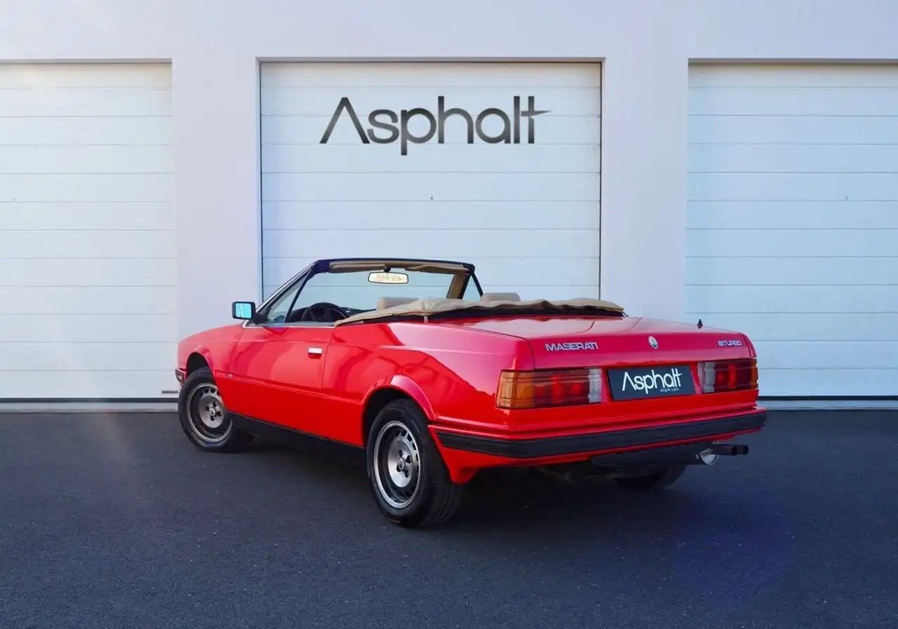 Maserati Biturbo Spyder Zagato V6 2.0L 185cv, foto 2