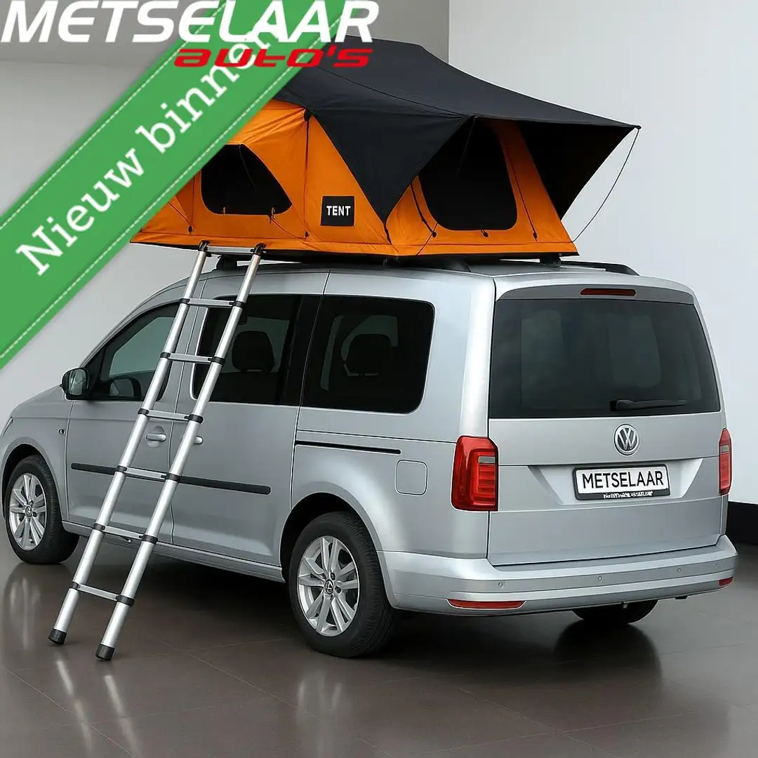 Volkswagen Caddy Maxi 1.4 TSI Trendline Gris - 1