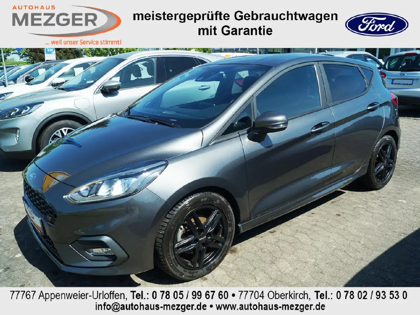 Ford Fiesta ST Gris - 2